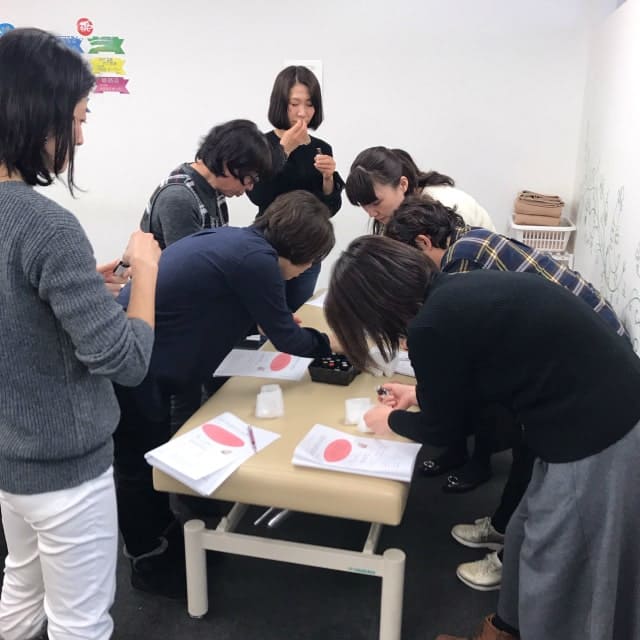 アロマ介護レクリエーションセミナー風景1